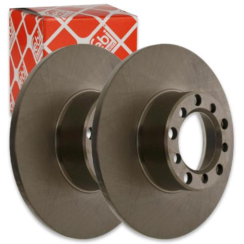 FEBI BILSTEIN Bremsbelagsatz, Scheibenbremse 16045 + Bremsscheibe 08506 + Bremsbelagsatz, Scheibenbremse 16127 + Bremsscheibe 08505 Bild FEBI BILSTEIN Bremsbelagsatz, Scheibenbremse 16045 + Bremsscheibe 08506 + Bremsbelagsatz, Scheibenbremse 16127 + Bremsscheibe 08505