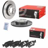 BREMBO Bremsscheibe 09.5390.31 + Bremsbelagsatz, Scheibenbremse P 06 024