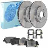 BLUE PRINT Bremsscheibe ADG043213 + Bremsbelagsatz, Scheibenbremse ADG042175