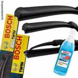 BOSCH Wischblatt 3 397 004 772 + Wischblatt 3 397 118 933 SONAX Frostschutz, Scheibenreinigungsanlage 03321000