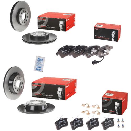 BREMBO Bremsscheibe 09.9145.11 + Bremsbelagsatz, Scheibenbremse P 85 075 + Bremsscheibe 08.A202.11 + Bremsbelagsatz, Scheibenbremse P 85 020 Bild BREMBO Bremsscheibe 09.9145.11 + Bremsbelagsatz, Scheibenbremse P 85 075 + Bremsscheibe 08.A202.11 + Bremsbelagsatz, Scheibenbremse P 85 020