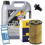 MAPCO Verschlussschraube, Ölwanne 95932 LIQUI MOLY Motoröl 3701 HENGST FILTER Ölfilter E104H D43