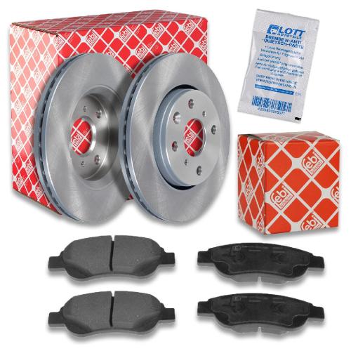 FEBI BILSTEIN Bremsscheibe 30636 + Bremsbelagsatz, Scheibenbremse 16589 Bild FEBI BILSTEIN Bremsscheibe 30636 + Bremsbelagsatz, Scheibenbremse 16589