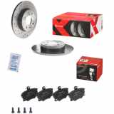 BREMBO Bremsbelagsatz, Scheibenbremse P 23 017 + Bremsscheibe 08.5085.1X