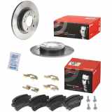 BREMBO Bremsbelagsatz, Scheibenbremse P 59 086 + Bremsscheibe 08.9460.31