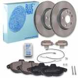 BLUE PRINT Bremsscheibe ADP154343 + Bremsbelagsatz, Scheibenbremse ADP154239