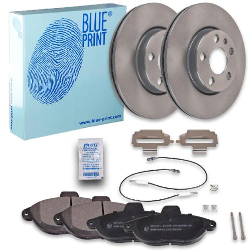 BLUE PRINT Bremsscheibe ADP154343 + Bremsbelagsatz, Scheibenbremse ADP154239 Bild BLUE PRINT Bremsscheibe ADP154343 + Bremsbelagsatz, Scheibenbremse ADP154239