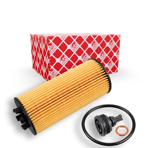 FEBI BILSTEIN Motoröl 32938 + Ölfilter 170546 + Luftfilter 109203 + Motoröl 32936 + Filtersatz, Innenraumluft 45865 Bild FEBI BILSTEIN Motoröl 32938 + Ölfilter 170546 + Luftfilter 109203 + Motoröl 32936 + Filtersatz, Innenraumluft 45865