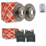 FEBI BILSTEIN Bremsbelagsatz, Scheibenbremse 16153 + Bremsscheibe 10685