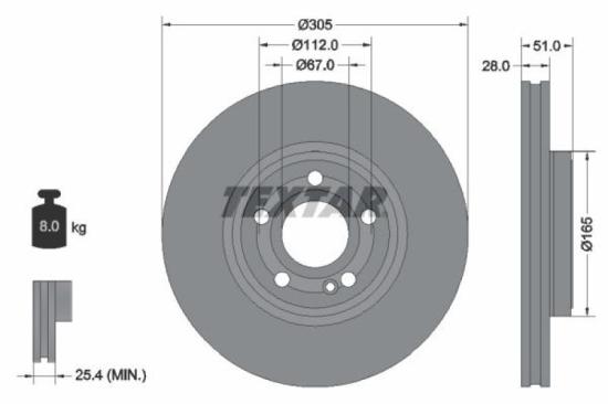 TEXTAR Bremsscheibe 92323203 + Bremsbelagsatz, Scheibenbremse 2298801 + Bremsbelagsatz, Scheibenbremse 2298601 + Bremsscheibe 92323405 + Warnkontakt, Bremsbelagverschleiß 98048700 Bild TEXTAR Bremsscheibe 92323203 + Bremsbelagsatz, Scheibenbremse 2298801 + Bremsbelagsatz, Scheibenbremse 2298601 + Bremsscheibe 92323405 + Warnkontakt, Bremsbelagverschleiß 98048700