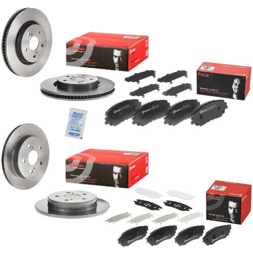 BREMBO Bremsscheibe 08.D418.11 + Bremsbelagsatz, Scheibenbremse P 83 172 + Bremsbelagsatz, Scheibenbremse P 83 160 + Bremsscheibe 09.D979.11 Bild BREMBO Bremsscheibe 08.D418.11 + Bremsbelagsatz, Scheibenbremse P 83 172 + Bremsbelagsatz, Scheibenbremse P 83 160 + Bremsscheibe 09.D979.11