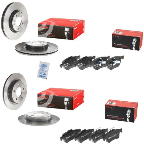 BREMBO Bremsbelagsatz, Scheibenbremse P 59 042 + Bremsbelagsatz, Scheibenbremse P 24 061 + Bremsscheibe 09.9468.21 + Bremsscheibe 08.9975.21 Bild BREMBO Bremsbelagsatz, Scheibenbremse P 59 042 + Bremsbelagsatz, Scheibenbremse P 24 061 + Bremsscheibe 09.9468.21 + Bremsscheibe 08.9975.21