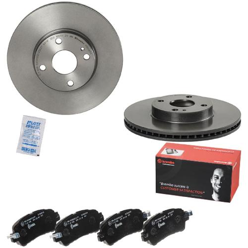 BREMBO Bremsscheibe 09.D065.11 + Bremsbelagsatz, Scheibenbremse P 49 055 Bild BREMBO Bremsscheibe 09.D065.11 + Bremsbelagsatz, Scheibenbremse P 49 055