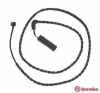 BREMBO Bremsbelagsatz, Scheibenbremse P 06 044 + Warnkontakt, Bremsbelagverschleiß A 00 241 + Bremsscheibe 09.9573.11 Bild BREMBO Bremsbelagsatz, Scheibenbremse P 06 044 + Warnkontakt, Bremsbelagverschleiß A 00 241 + Bremsscheibe 09.9573.11