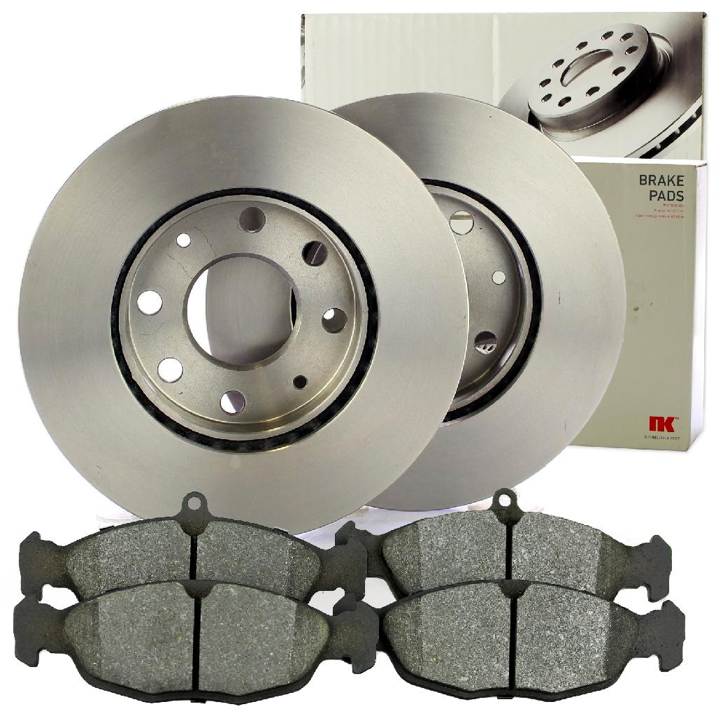 NK Bremsscheibe 203608 + Bremsbelagsatz, Scheibenbremse 223609