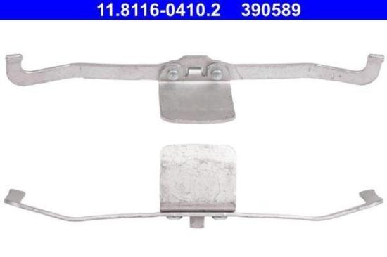 ATE Bremsbelagsatz, Scheibenbremse 13.0460-7201.2 + Bremsscheibe 24.0130-0183.1 + Feder, Bremssattel 11.8116-0410.2 Bild ATE Bremsbelagsatz, Scheibenbremse 13.0460-7201.2 + Bremsscheibe 24.0130-0183.1 + Feder, Bremssattel 11.8116-0410.2