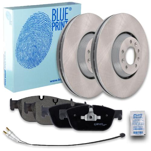 BLUE PRINT Bremsscheibe ADP154348 + Bremsbelagsatz, Scheibenbremse ADP154240 Bild BLUE PRINT Bremsscheibe ADP154348 + Bremsbelagsatz, Scheibenbremse ADP154240