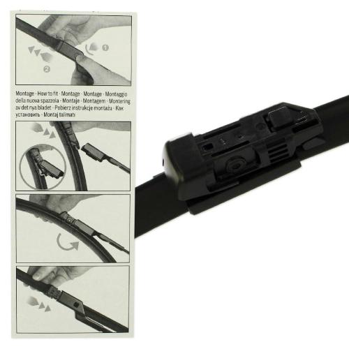 Bosch Scheibenwischer Set + Dr.Wack Reiniger Bild Bosch Scheibenwischer Set + Dr.Wack Reiniger