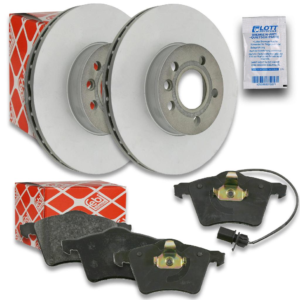 FEBI BILSTEIN Bremsscheibe 26118 + Bremsbelagsatz, Scheibenbremse 16458