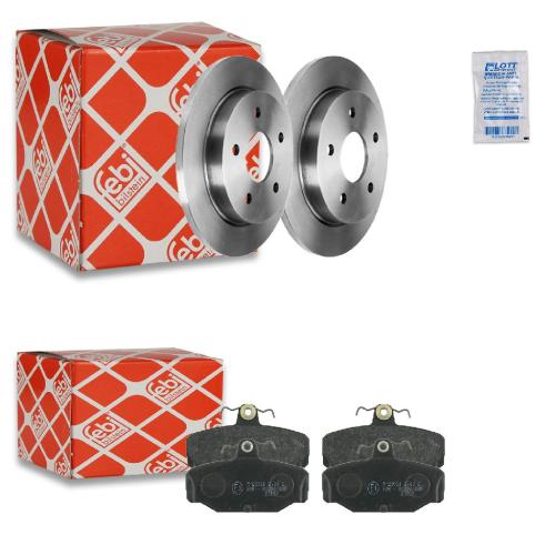 FEBI BILSTEIN Bremsbelagsatz, Scheibenbremse 16169 + Bremsscheibe 05654 Bild FEBI BILSTEIN Bremsbelagsatz, Scheibenbremse 16169 + Bremsscheibe 05654