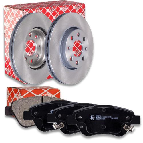 FEBI BILSTEIN Bremsbelagsatz, Scheibenbremse 16627 + Bremsscheibe 28177 Bild FEBI BILSTEIN Bremsbelagsatz, Scheibenbremse 16627 + Bremsscheibe 28177