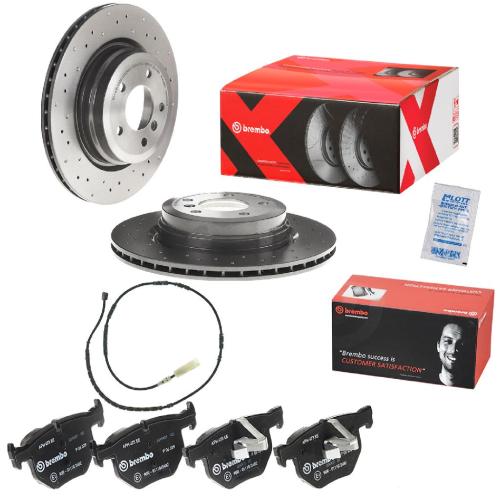 BREMBO Bremsscheibe 09.A270.1X + Bremsbelagsatz, Scheibenbremse P 06 039 + Warnkontakt, Bremsbelagverschleiß A 00 439 Bild BREMBO Bremsscheibe 09.A270.1X + Bremsbelagsatz, Scheibenbremse P 06 039 + Warnkontakt, Bremsbelagverschleiß A 00 439