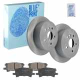 BLUE PRINT Bremsbelagsatz, Scheibenbremse ADT342154 + Bremsscheibe ADT343171
