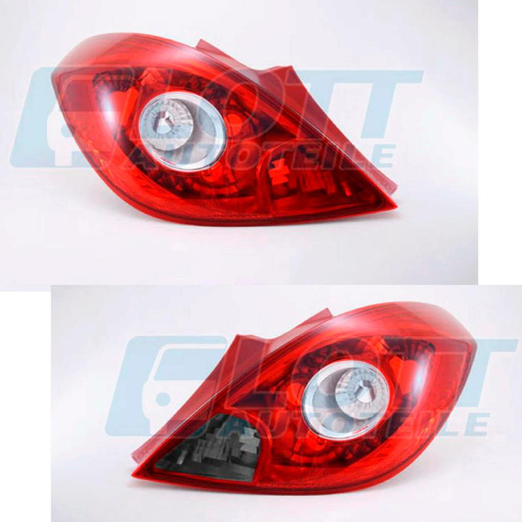 JOHNS Heckleuchte 55 57 87-1 + Heckleuchte 55 57 88-1