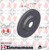 ZIMMERMANN Bremsscheibe 280.3191.52 + Bremsbelagsatz, Scheibenbremse 24638.190.1 Bild ZIMMERMANN Bremsscheibe 280.3191.52 + Bremsbelagsatz, Scheibenbremse 24638.190.1