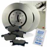 NK Bremsscheibe 203654 + Bremsbelagsatz, Scheibenbremse 223633