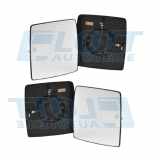 JOHNS Spiegelglas, Außenspiegel 55 56 37-82 + Spiegelglas, Außenspiegel 55 56 38-82