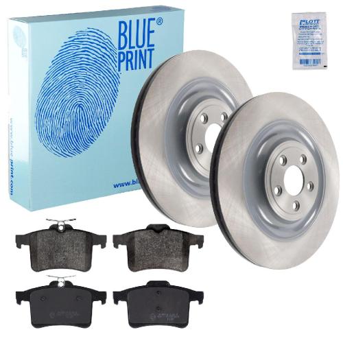 BLUE PRINT Bremsscheibe ADJ134317 + Bremsbelagsatz, Scheibenbremse ADJ134226 Bild BLUE PRINT Bremsscheibe ADJ134317 + Bremsbelagsatz, Scheibenbremse ADJ134226