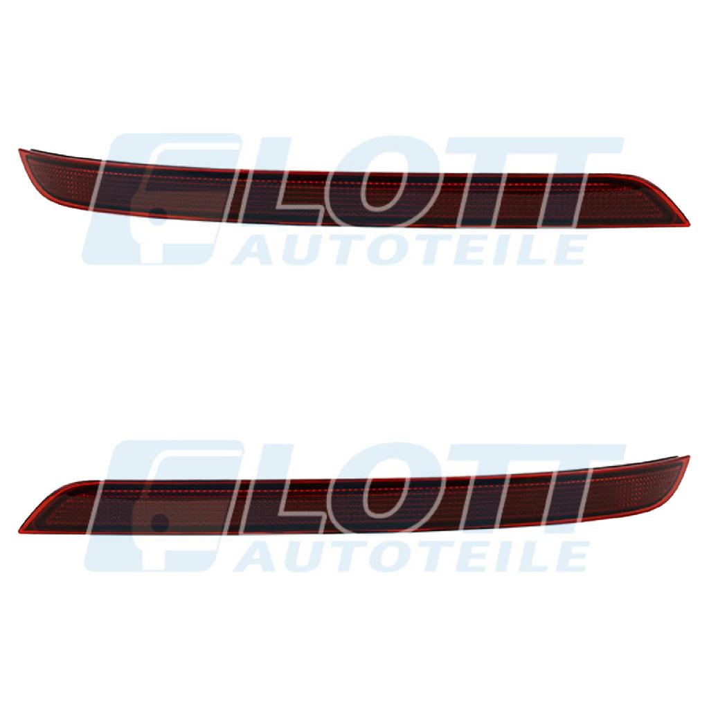 JOHNS Rückstrahler 50 83 88-9 + Rückstrahler 50 83 87-9