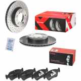 BREMBO Bremsbelagsatz, Scheibenbremse P 06 024 + Bremsscheibe 09.5390.3X