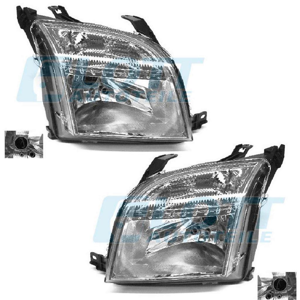 JOHNS Hauptscheinwerfer 32 61 09-2 + Hauptscheinwerfer 32 61 10-2