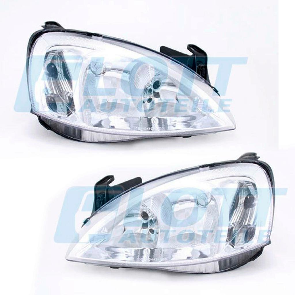 JOHNS Hauptscheinwerfer 55 56 09-3 + Hauptscheinwerfer 55 56 10-3