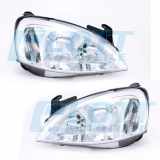 JOHNS Hauptscheinwerfer 55 56 09-3 + Hauptscheinwerfer 55 56 10-3