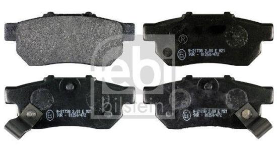 FEBI BILSTEIN Bremsbelagsatz, Scheibenbremse 16301 + Bremsscheibe 108586 Bild FEBI BILSTEIN Bremsbelagsatz, Scheibenbremse 16301 + Bremsscheibe 108586