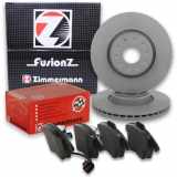 ZIMMERMANN Bremsbelagsatz, Scheibenbremse 23587.200.1 + Bremsscheibe 100.3300.20