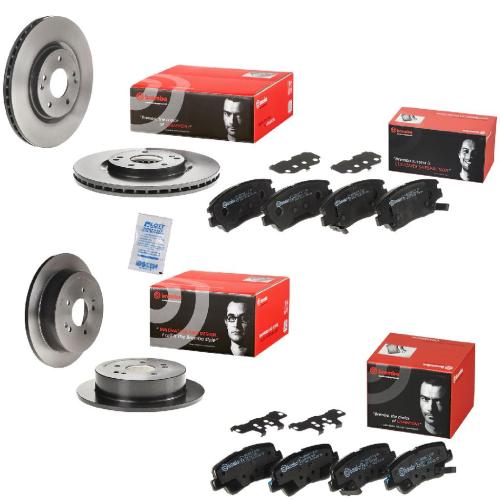 BREMBO Bremsbelagsatz, Scheibenbremse P 77 001 + Bremsscheibe 08.D415.11 + Bremsscheibe 09.D414.11 + Bremsbelagsatz, Scheibenbremse P 30 054 Bild BREMBO Bremsbelagsatz, Scheibenbremse P 77 001 + Bremsscheibe 08.D415.11 + Bremsscheibe 09.D414.11 + Bremsbelagsatz, Scheibenbremse P 30 054