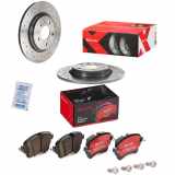 BREMBO Bremsbelagsatz, Scheibenbremse P 85 154X + Bremsscheibe 08.D060.1X