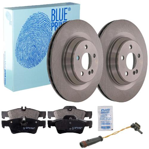 BLUE PRINT Bremsscheibe ADT343218 + Bremsbelagsatz, Scheibenbremse ADT342167 Bild BLUE PRINT Bremsscheibe ADT343218 + Bremsbelagsatz, Scheibenbremse ADT342167