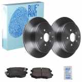 BLUE PRINT Bremsbelagsatz, Scheibenbremse ADS74235 + Bremsscheibe ADS74340