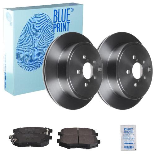 BLUE PRINT Bremsbelagsatz, Scheibenbremse ADS74235 + Bremsscheibe ADS74340 Bild BLUE PRINT Bremsbelagsatz, Scheibenbremse ADS74235 + Bremsscheibe ADS74340