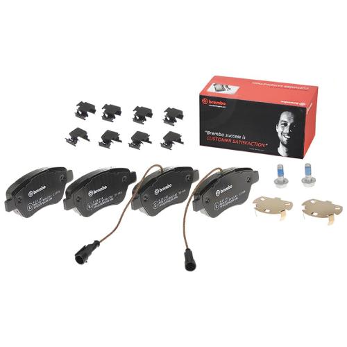 BREMBO Bremsbelagsatz, Scheibenbremse P 23 141 + Bremsscheibe 09.5843.11 Bild BREMBO Bremsbelagsatz, Scheibenbremse P 23 141 + Bremsscheibe 09.5843.11