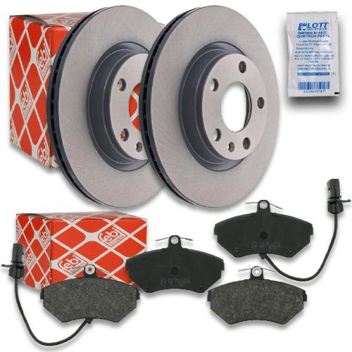 FEBI BILSTEIN Bremsscheibe 18398 + Bremsbelagsatz, Scheibenbremse 16340 Bild FEBI BILSTEIN Bremsscheibe 18398 + Bremsbelagsatz, Scheibenbremse 16340