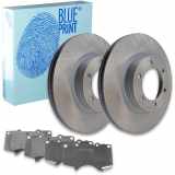 BLUE PRINT Bremsscheibe ADT343161 + Bremsbelagsatz, Scheibenbremse ADT342142
