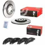 BREMBO Bremsscheibe 09.B267.10 + Bremsbelagsatz, Scheibenbremse P 34 005