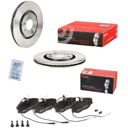BREMBO Bremsbelagsatz, Scheibenbremse P 61 057 + Bremsscheibe 09.5730.10 Bild BREMBO Bremsbelagsatz, Scheibenbremse P 61 057 + Bremsscheibe 09.5730.10