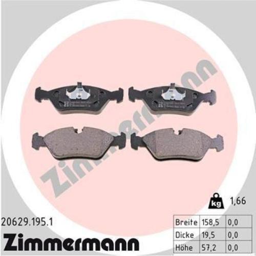 ATE Warnkontakt, Bremsbelagverschleiß 24.8190-0213.2 ZIMMERMANN Bremsbelagsatz, Scheibenbremse 20629.195.1 + Bremsscheibe 150.1273.52 Bild ATE Warnkontakt, Bremsbelagverschleiß 24.8190-0213.2 ZIMMERMANN Bremsbelagsatz, Scheibenbremse 20629.195.1 + Bremsscheibe 150.1273.52